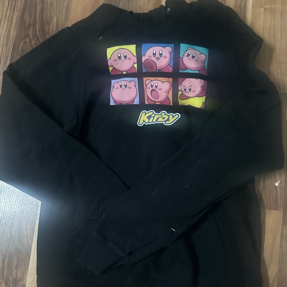 Nintendo Black Kirby Hoodie
